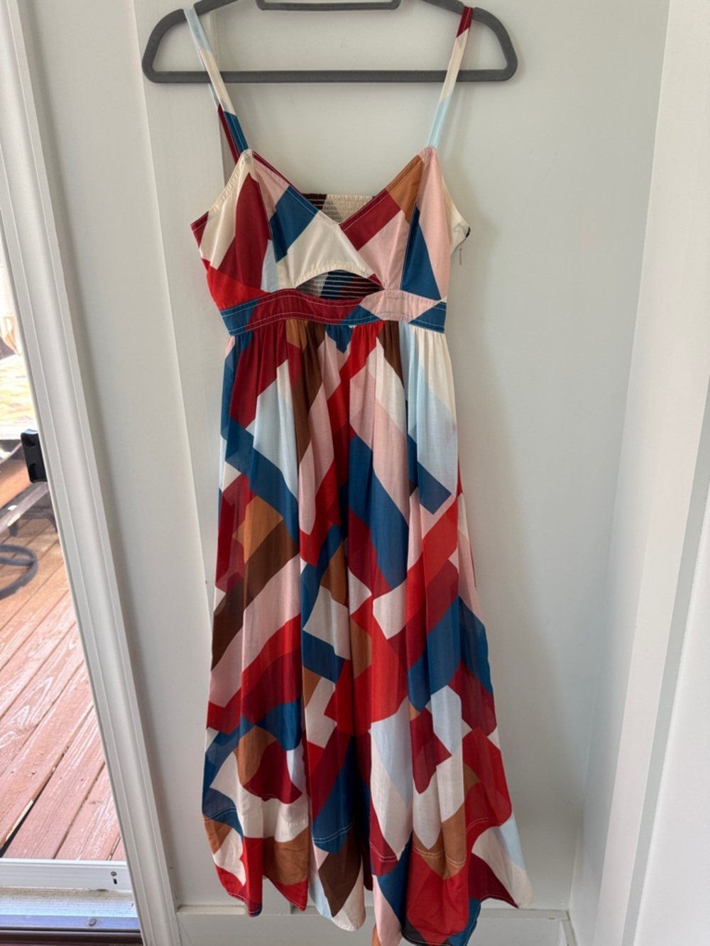NWT Banana Republic ISA COTTON-SILK DRESS Size 2 - Picture 2 of 14